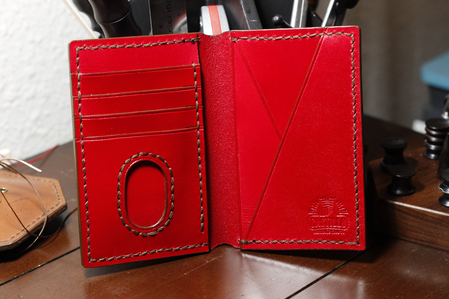 "The Falconer" Pocket Organizer Wallet (PATTERN)