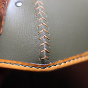 castillo heritage crafts leathercraft leather craft disney disneyland walt disney world leather hat leather cap leathercraft pattern leathercraft hat pattern diy beginner leather craft project mickey mouse ears mouse ear cap leather ear edge binding