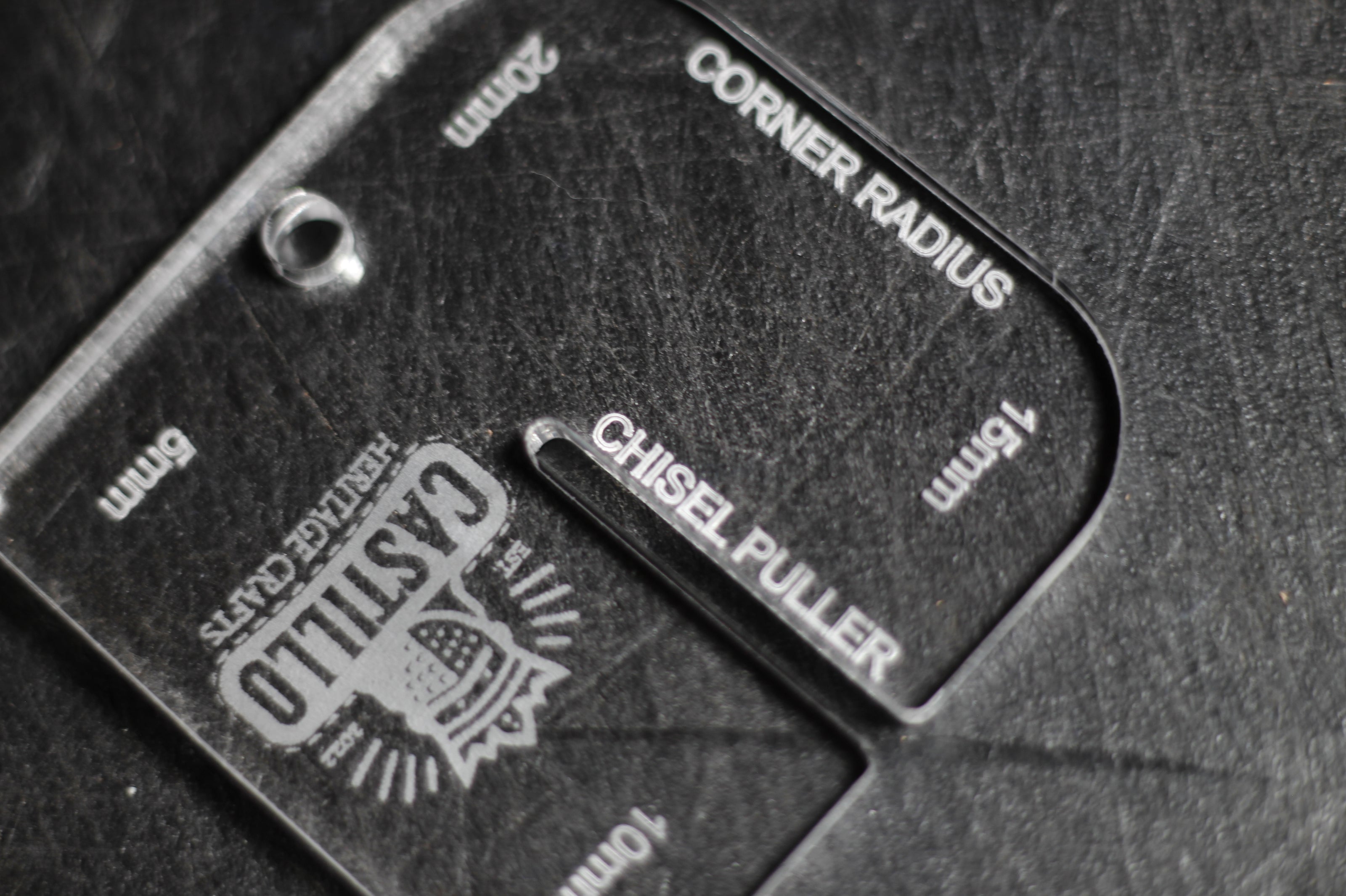 Chisel Puller & Corner Radius Combo Tool