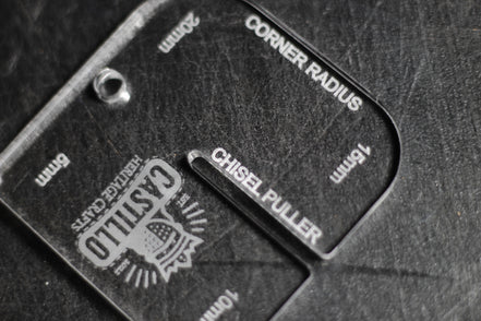 Chisel Puller & Corner Radius Combo Tool