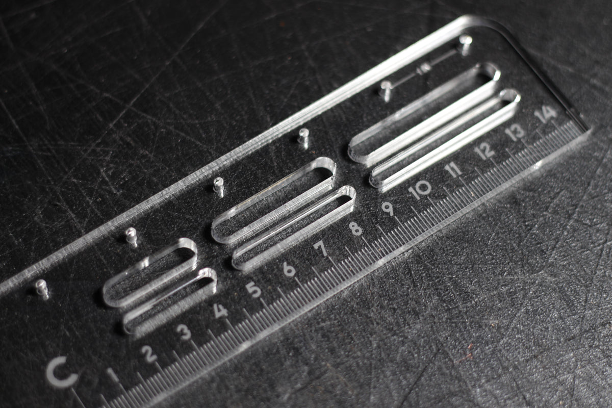 Multi-Tool Centering Ruler – Castillo Heritage Crafts