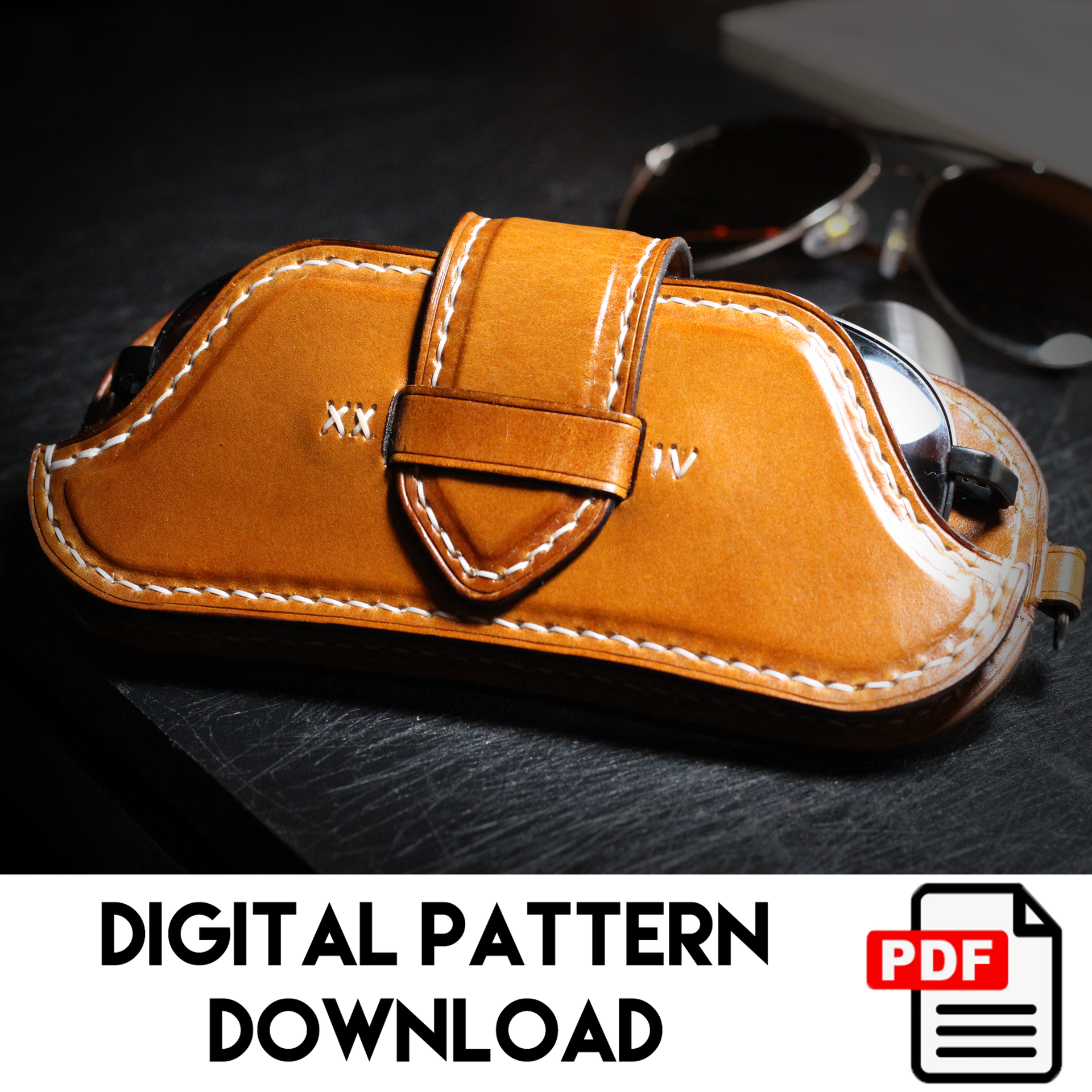 PATTERN) Heirloom Sunglasses Case – Castillo Heritage Crafts